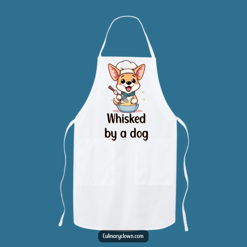 Funny Dog Chef Apron: Hilarious Pup's Baking Protection for Messy Cooks