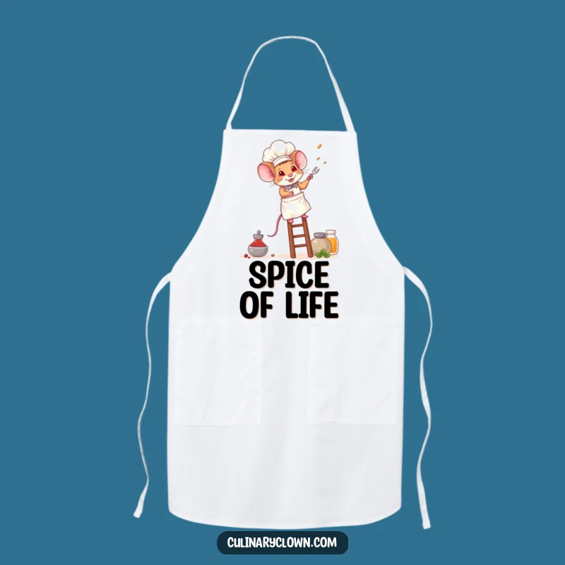 Funny Mouse Chef Apron: Brave Flavor Hunter, Perfect Kitchen Gift