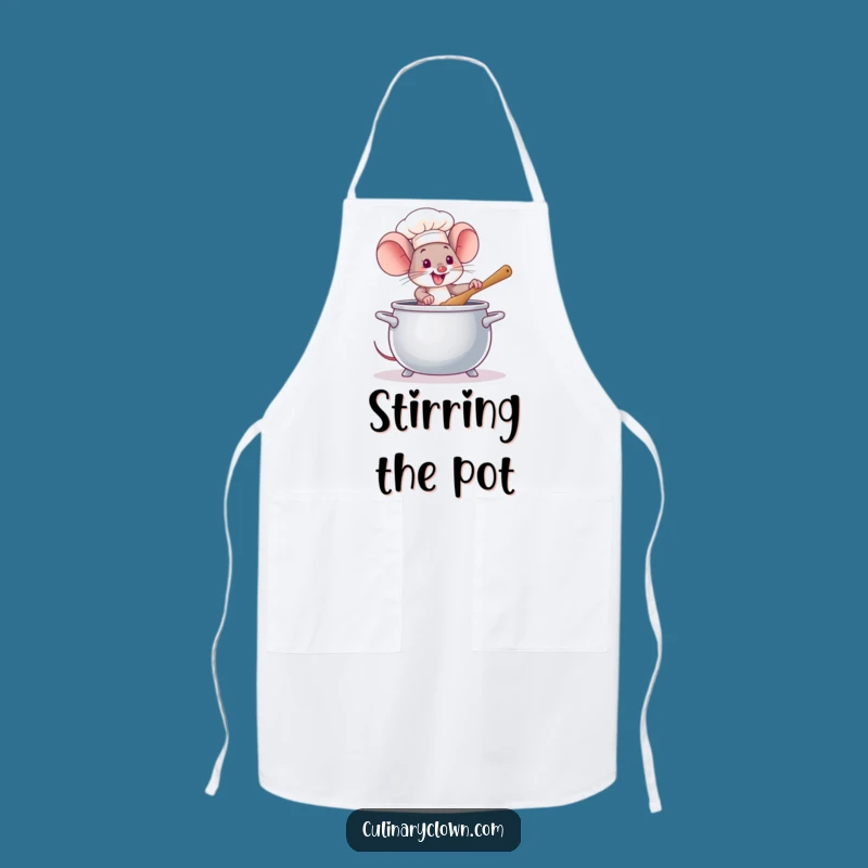 Funny Mouse Chef Apron: Cook with Joy and Whimsy