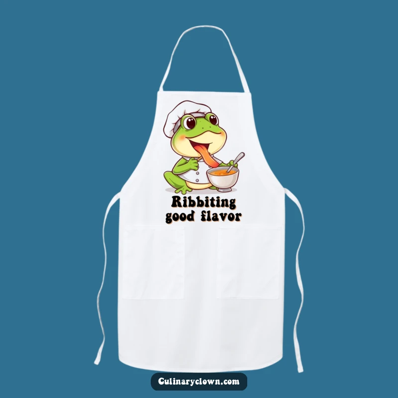 Funny Frog Chef Apron: Cook with Joy and Savor Every Taste