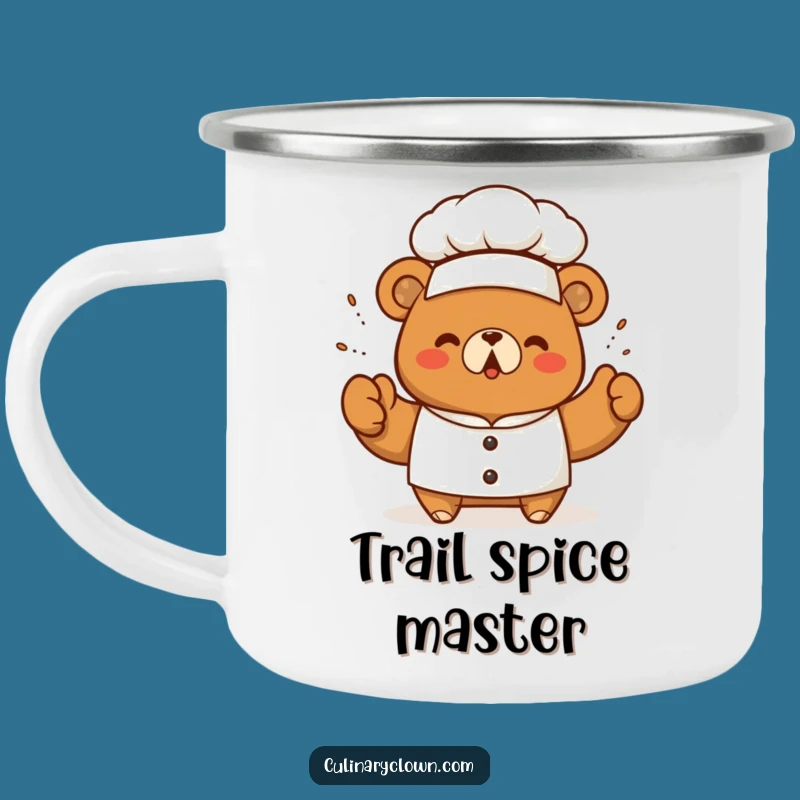 Funny Kawaii Bear Chef Camping Mug Fuel Your Adventures With Flavor