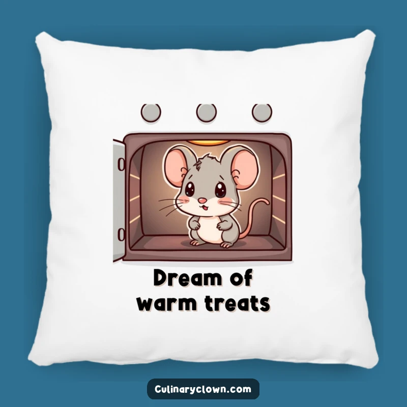 Funny Mouse Oven Pillow - Cozy Cushion for Baking Enthusiasts