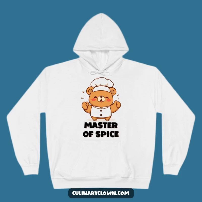 Funny Kawaii Bear Chef Hoodie Cozy Comfort For Culinary Masters