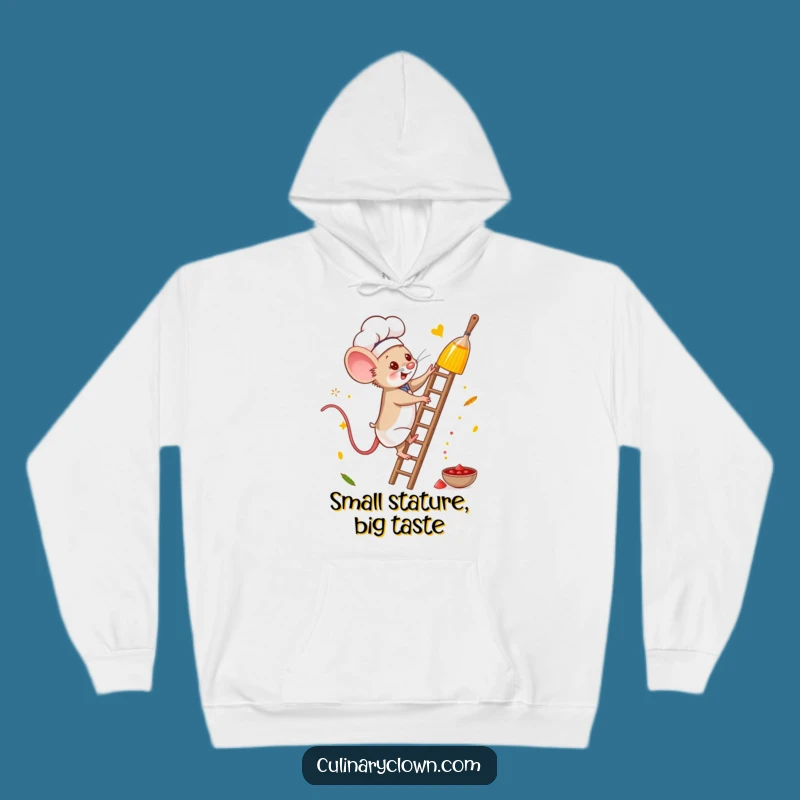 Funny Mouse Chef Hoodie: Brave Bites and Warm Adventures Await
