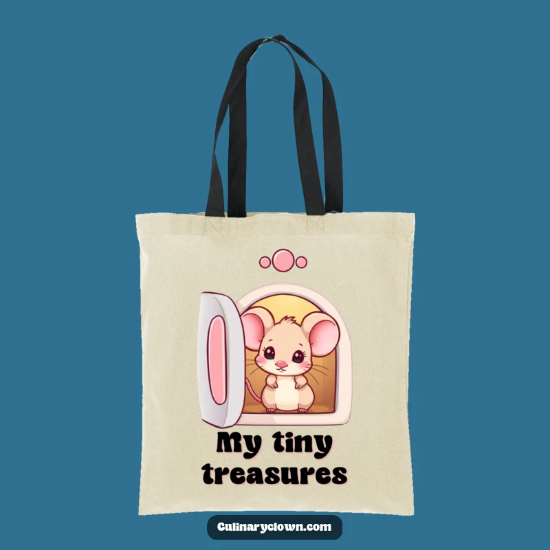 Funny Mouse Oven Tote Bag - Carry Your Curious Finds